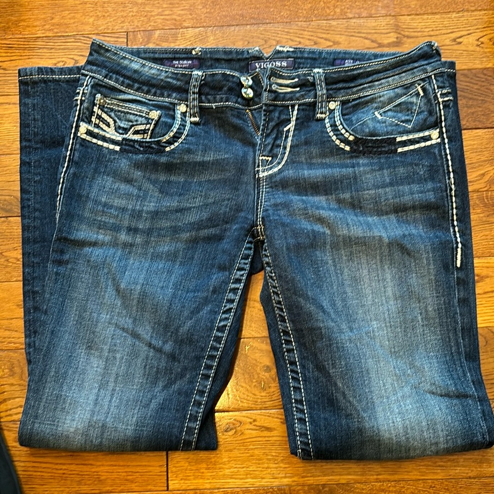 Vigoss Jeans, The Dublin/Straight size 11 Length 32